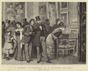 Resim Galerisinde Bir Pazar Öğleden Sonrası